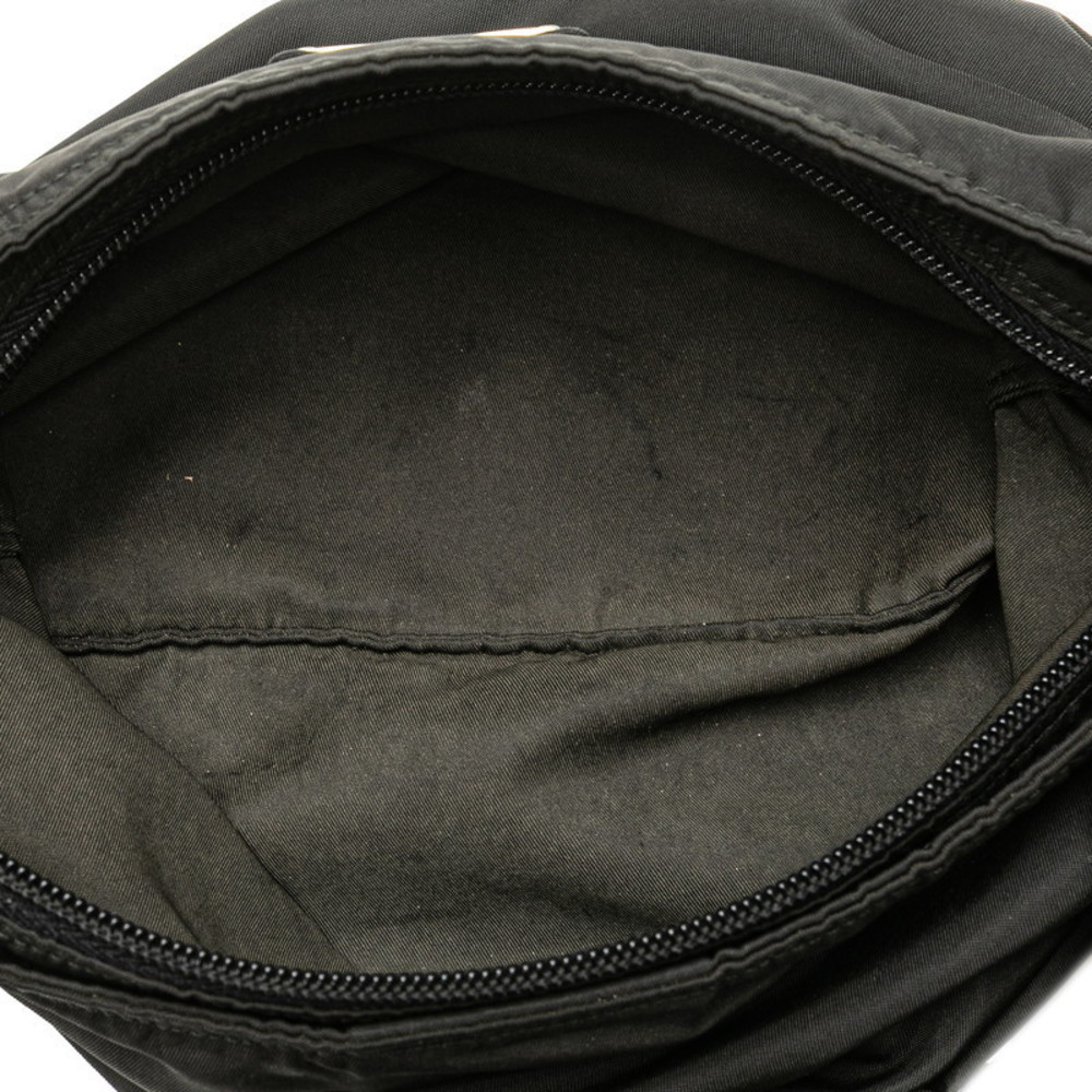 Prada Black Nylon Triangular Crossbody - image 7